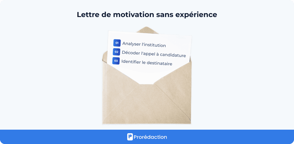 Lettre de motivation sans expérience