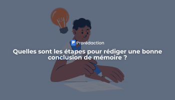 Quelles sont les étapes pour faire une bonne conclusion de mémoire ?