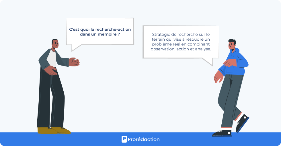 C'est quoi la recherche-action dans un mémoire ?
