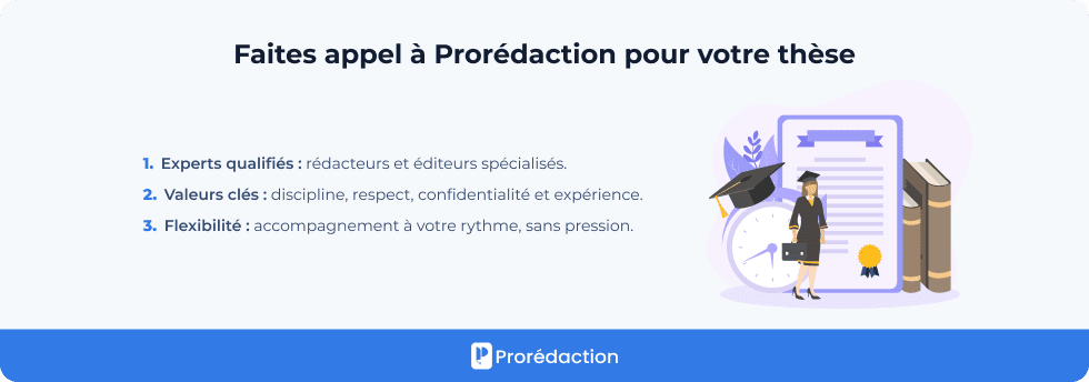 Faites appel à Prorédaction pour votre thèse