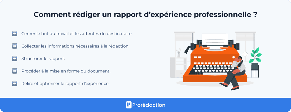 Comment rédiger un rapport d’expérience professionnelle ?