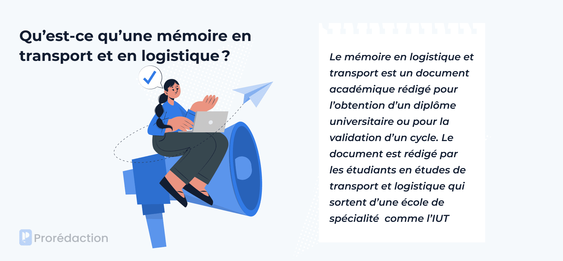 📋 Sujet de Mémoire en Logistique et Transport ✔️