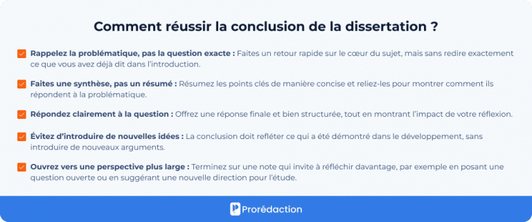 Comment faire une conclusion de dissertation ? + Modèle 🏻