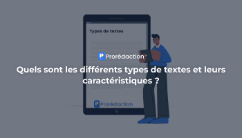 Quels sont les différents types de textes et leurs caractéristiques ?