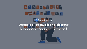 Quelle police choisir pour un mémoire universitaire ?