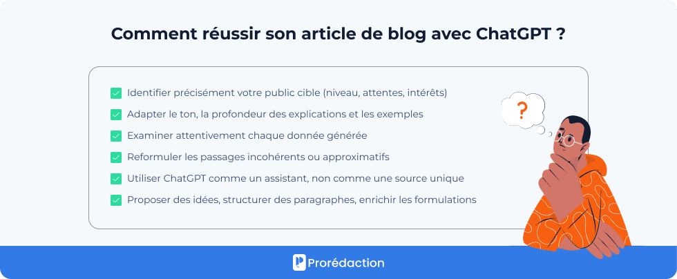 Comment réussir son article de blog avec ChatGPT ?