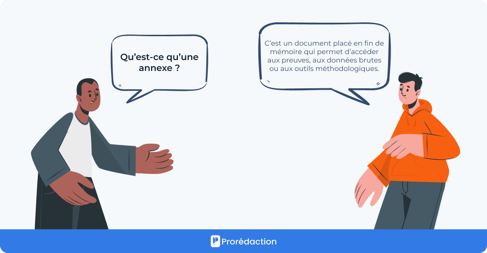 Qu’est-ce qu’une annexe ?